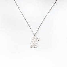 foxy illustrationsネックレス(シルバー)